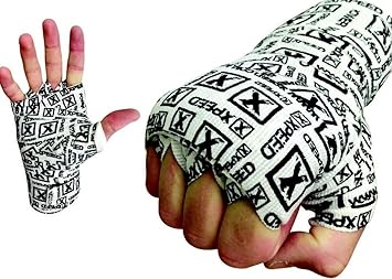 XPEED Printed Hand Wraps Pack of 2 XpeeD Stretchy Hand Covering Wraps 160 inches Long for Boxing Exercise Weight Lifting MMA Ring Fight Hand Protectors Color May Vary