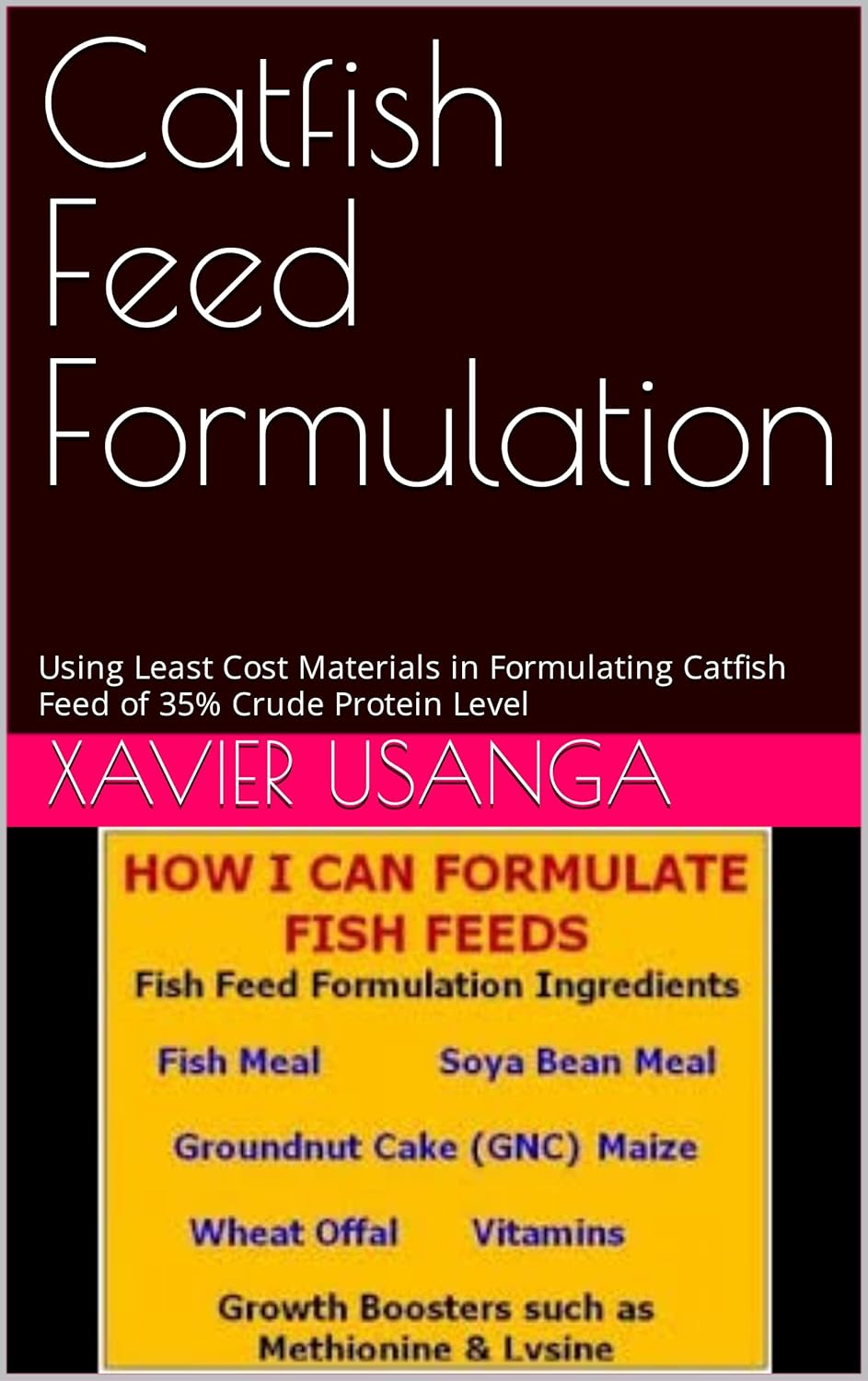 Catfish Feed Formulation Using Least Cost Materials in Formulating