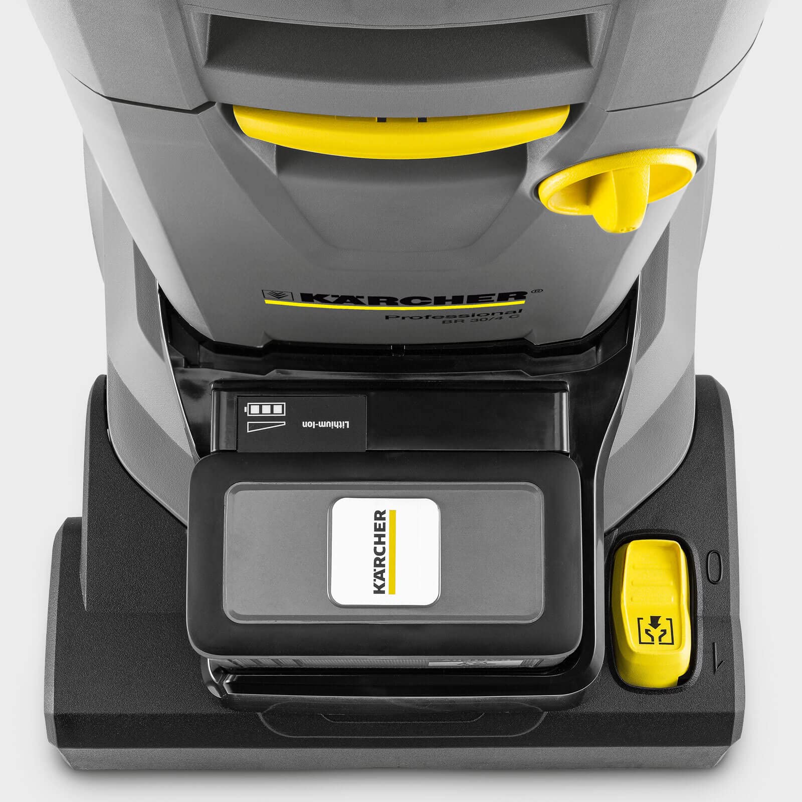 Karcher BR 30/4 C BP Professional - Limpiador de suelos inalámbrico de 36 V y secadora sin pilas