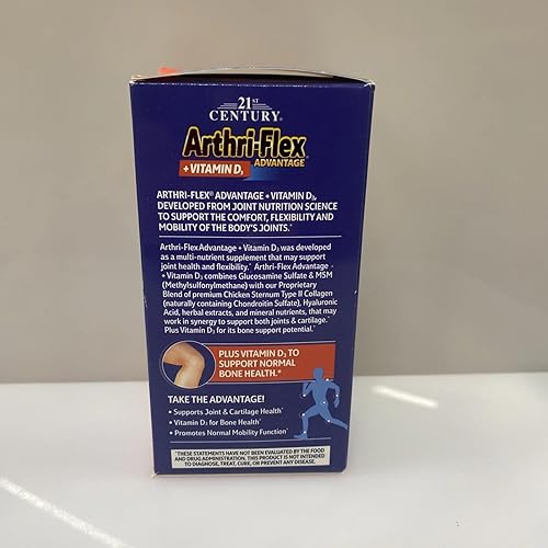 Miniatura 2 de 21st Century Tabletas Arthriflex, 120 unidades (paquete de 2)