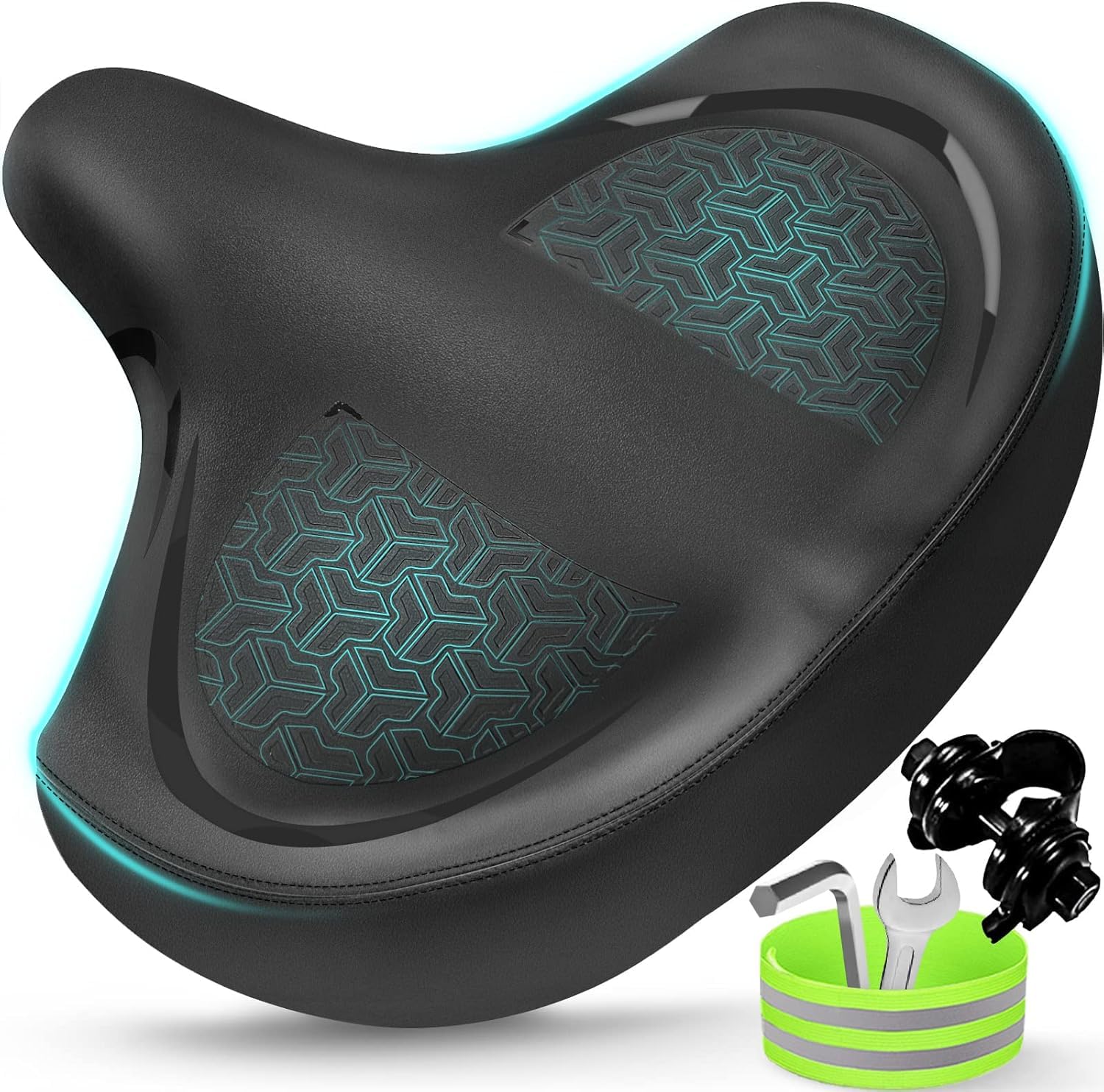 Photo 1 of Twomaples Oversized Bicycle Seat - Black