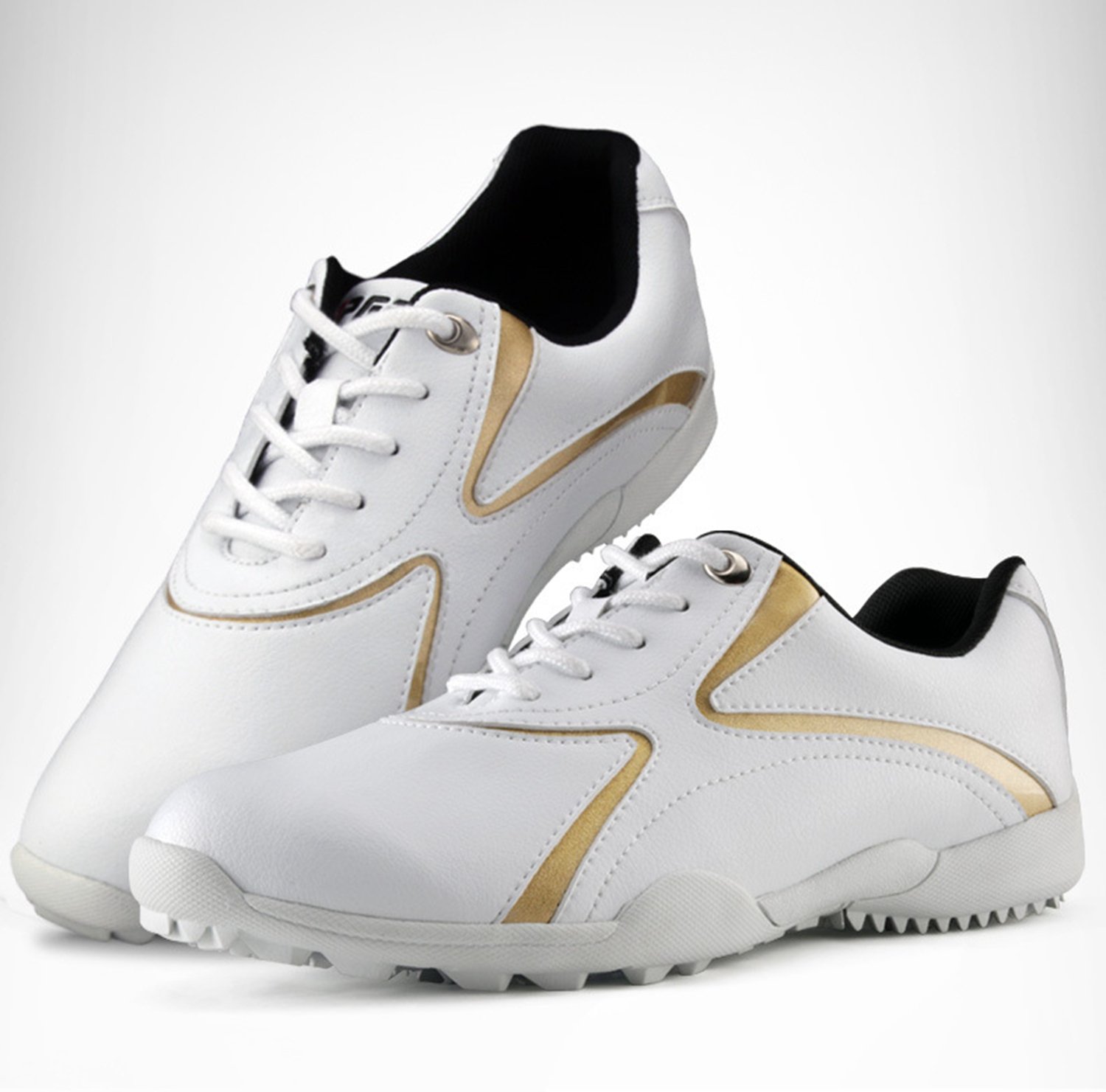PGM Chaussures de Golf extérieur Respirant Femmes Sneakers