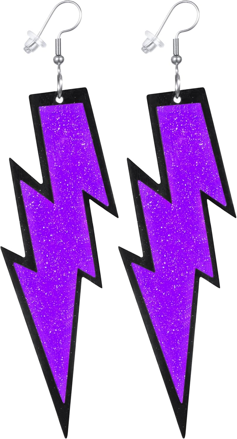 80S Fancy Dress Costume Accessories Headband Errings Fishnet Gloves Necklace Bracelt Leg Warmers Party Outfit Set - Image 4