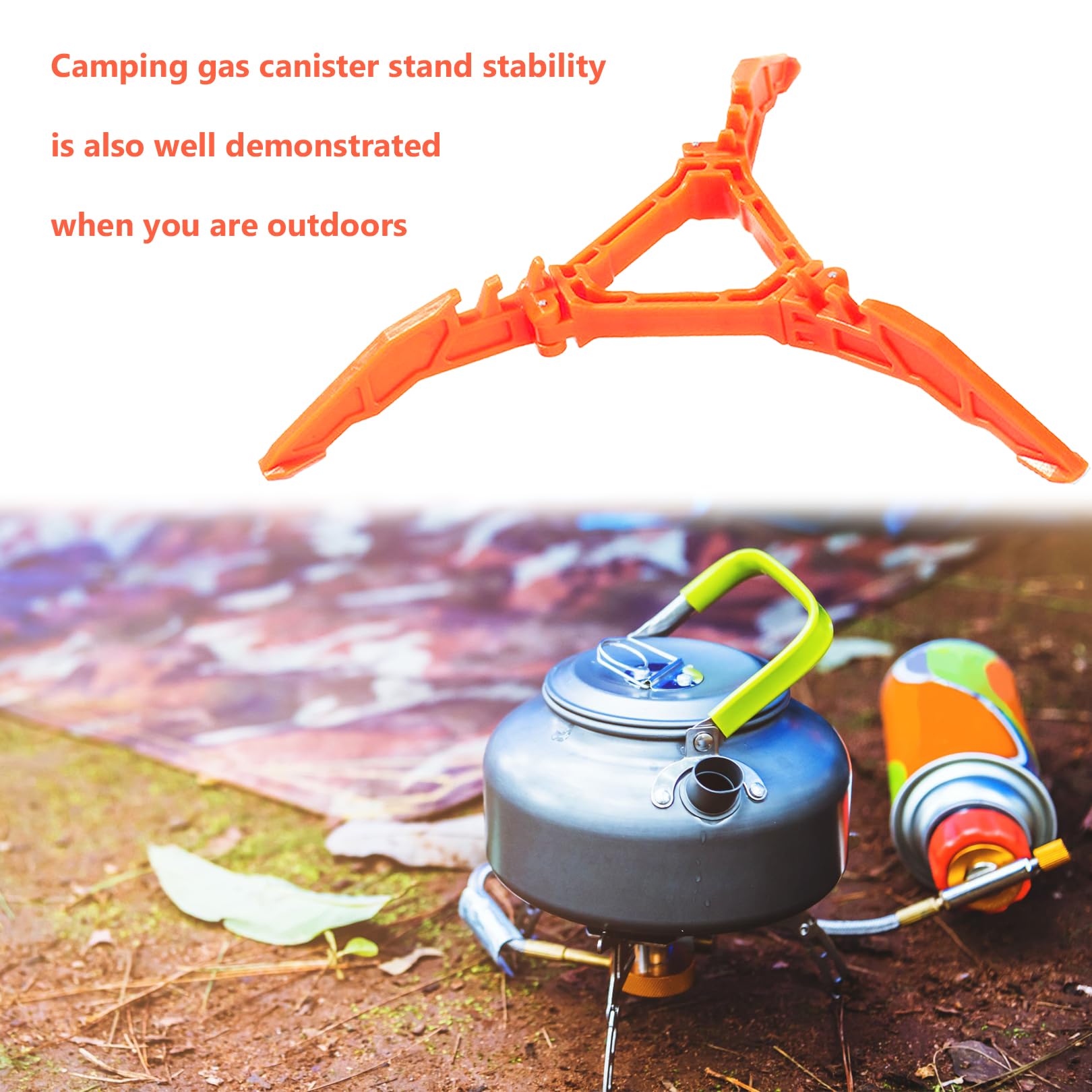 Supporto per serbatoio del gas con supporto per treppiede