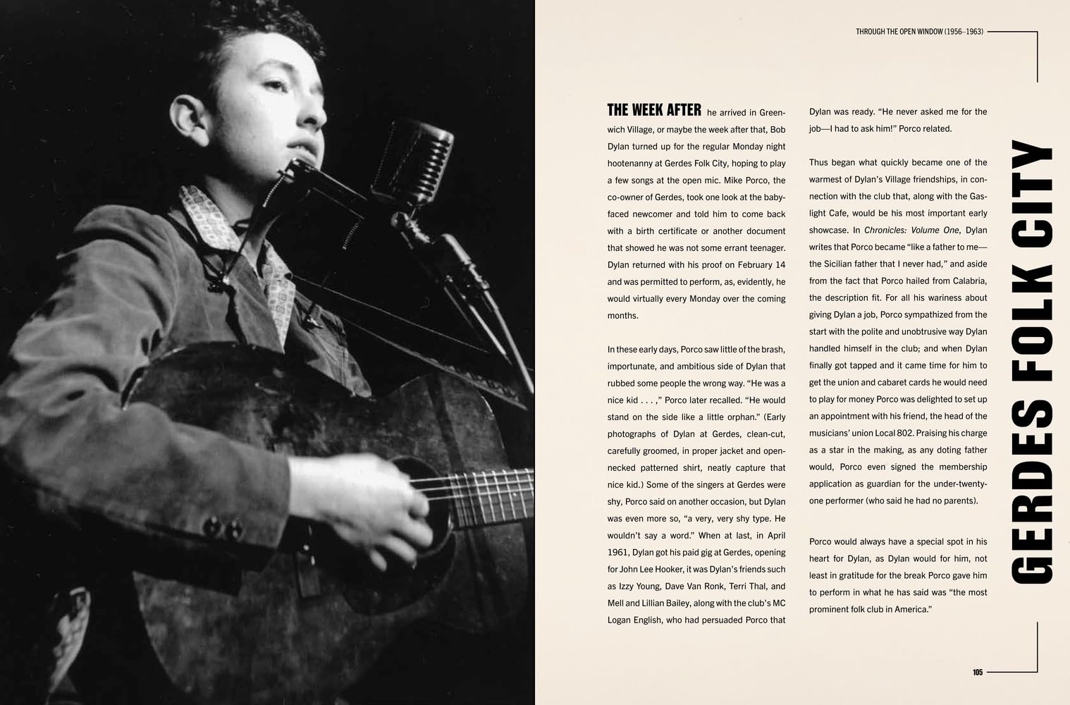 Bob Dylan: Through the Open Window, 1956-1963