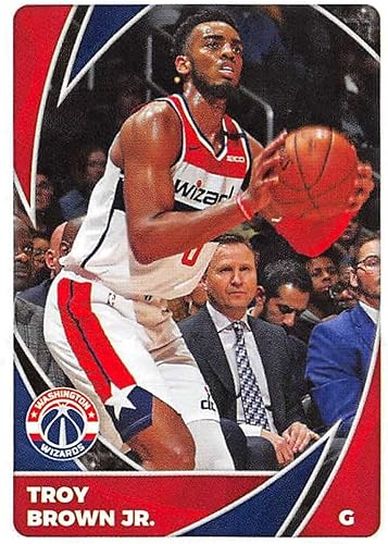 2020-21 Panini Stickers #298 Troy Brown Jr. Official NBA Basketball Album Sticker Measuring 2.75 inch tall X 2 inches wide in Raw (NM or Better disponible en Yaxa Peru