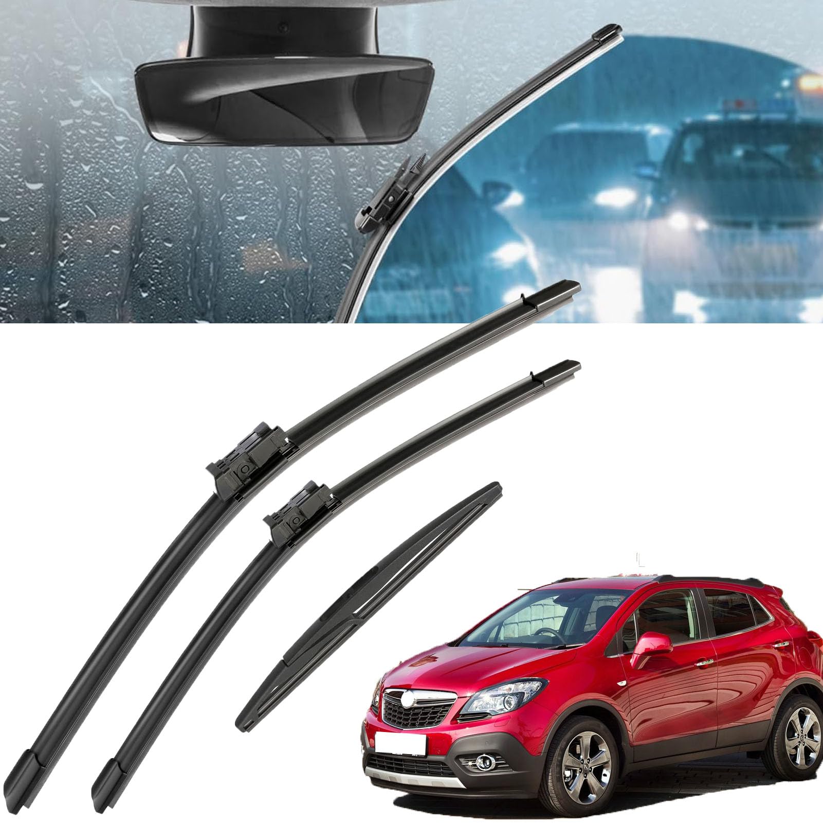 Fits Vauxhall Mokka 2012-2019 Rear Wiper Blade & Arm Z-10T 254mm | UK