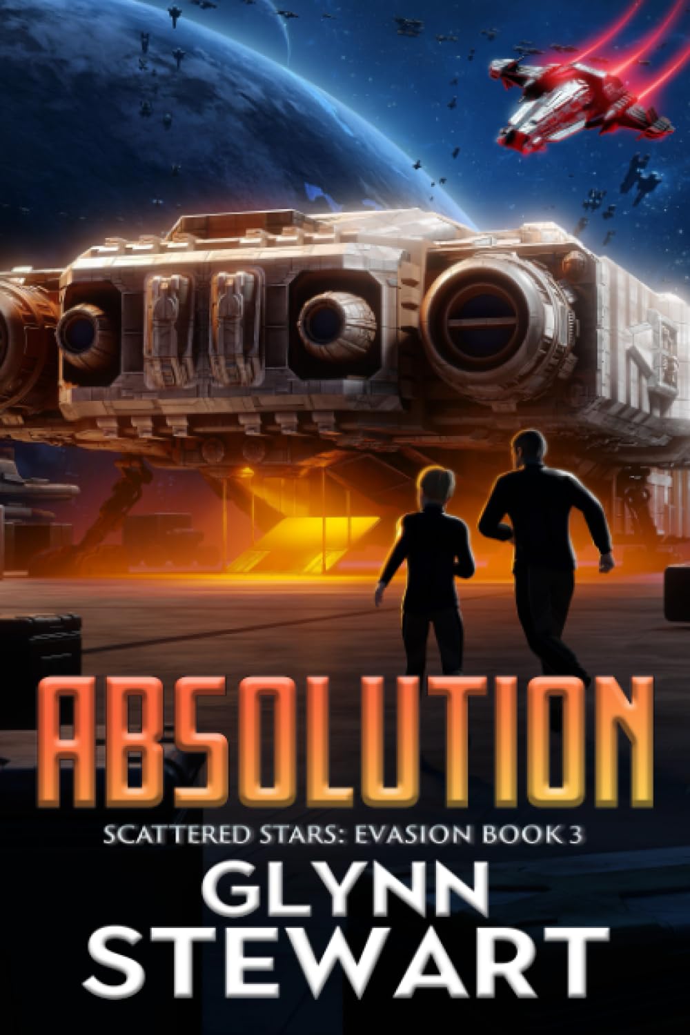 Book cover for Scattered Stars: Evasion series