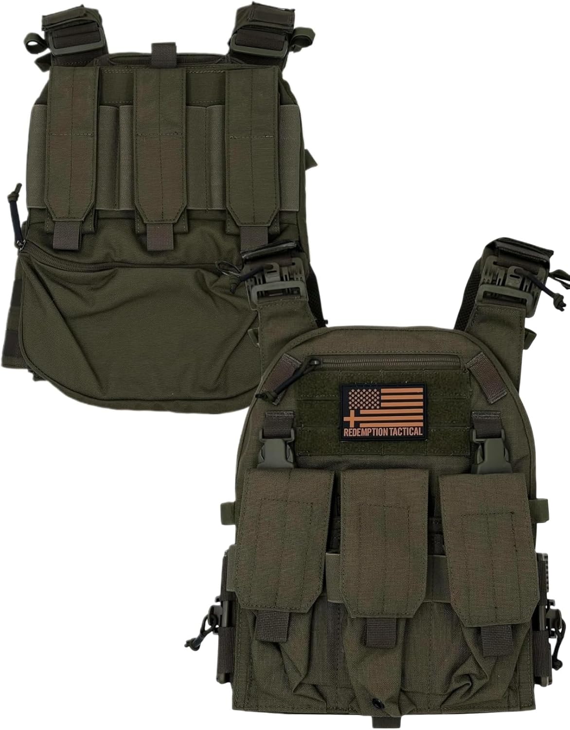 Redemption Tactical Archangel 2.0 Tactical Vest with Zippered Flatpack and Side Cummerbund