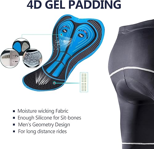 Miniatura 8 de sponeed Hombres Ciclismo Conjunto MTB Bicicletas Jersey Road Biker Shorts Trianthlon Ciclismo Camisas