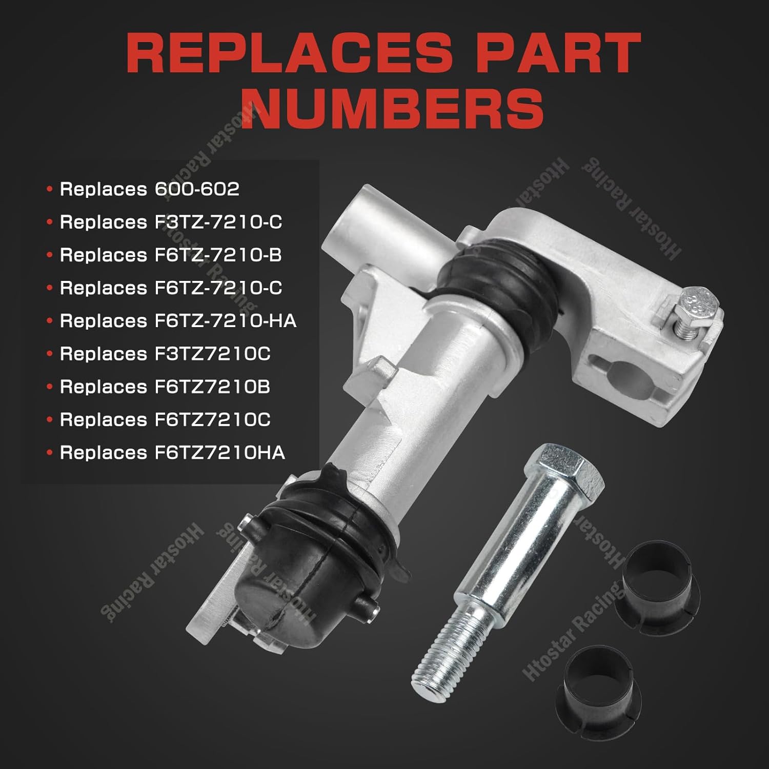 Corrected 4WD Transfer Case Lower Shift Linkage - Compatible with Ford F150 F250 F350 Bronco 1992-1999, Replaces 600-602 F3TZ-7210-C F6TZ-7210-B F6TZ7210C
