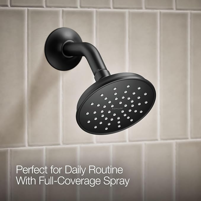 Kit de grifería para ducha Kohler TS35938-4H-BL BuckleyTM Rite-Temp®, 1,5 gpm, Negro mate miniatura 7
