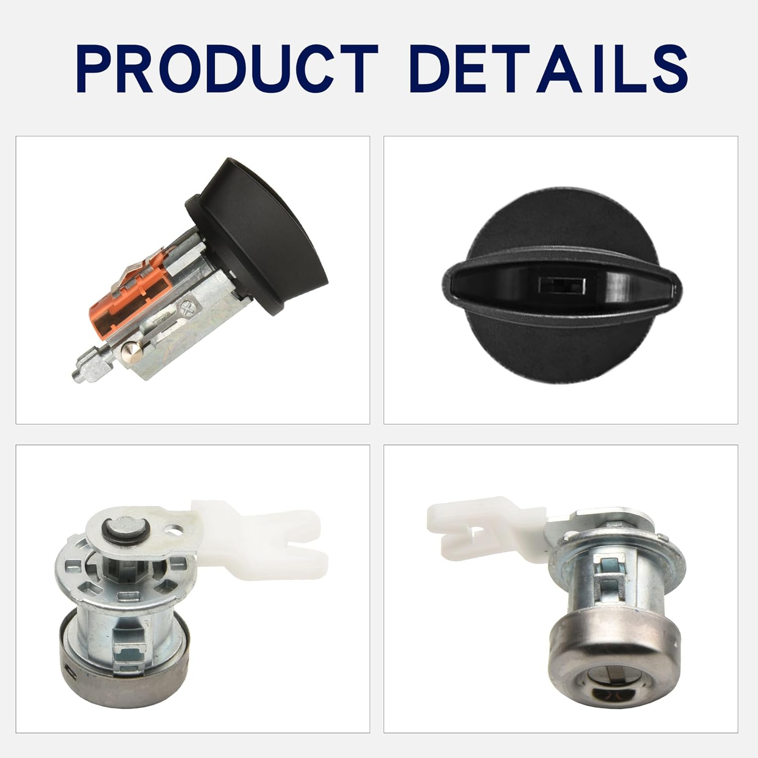 Door Lock Cylinders & Ignition Switch with Keys, Compatible with1997-2007 Ford F250 F350, Excursion & More, Lincoln Blackwood, Navigator Replace#: LC6177,DL5885,597638