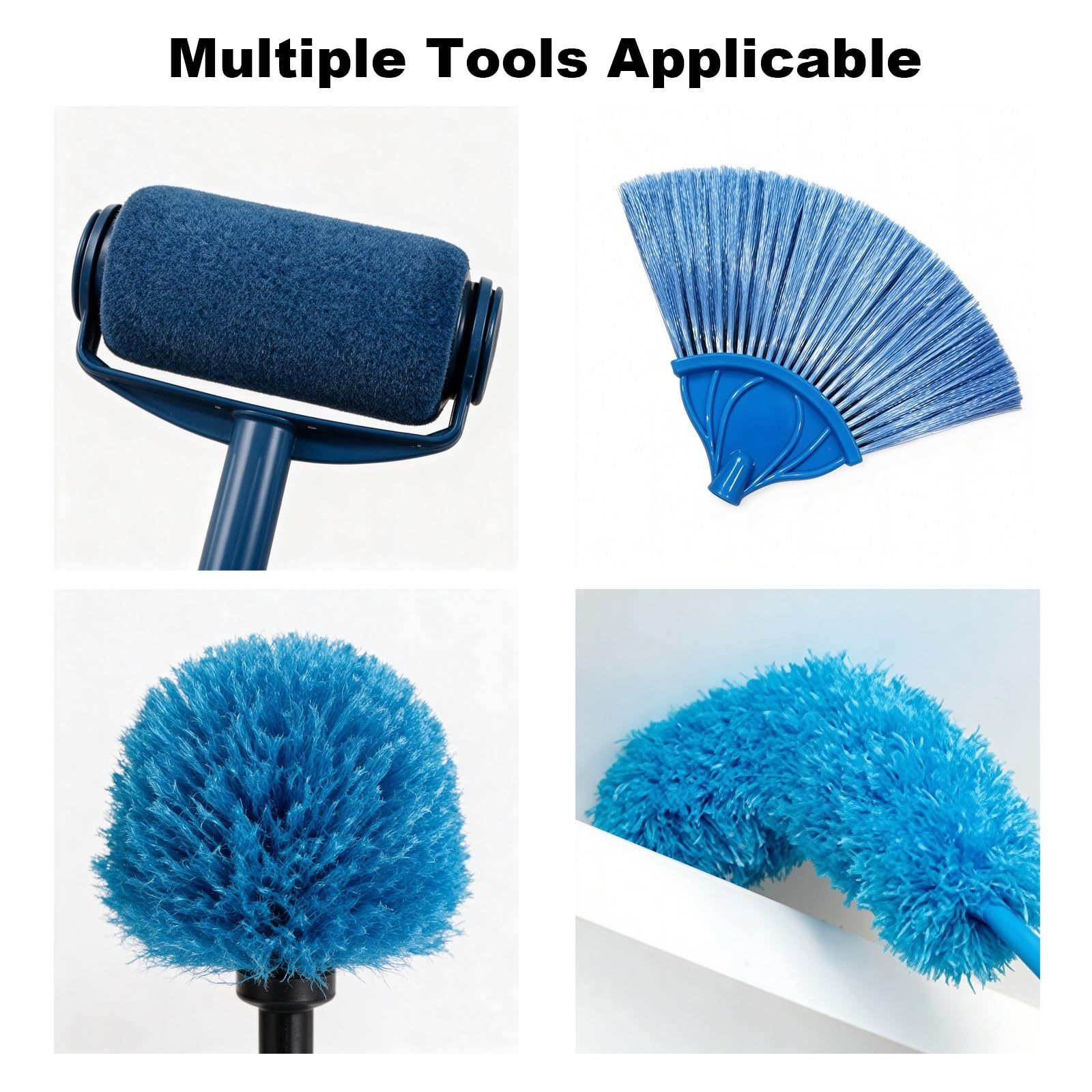 Perche Télescopique Alu Épais Multifonction, Tige Extensible