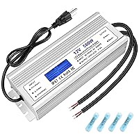 Vista 1 de Controlador LED de 500 vatios, fuente de alimentación impermeable IP67 de 12 V, CA 90-140 V a CC 12 V 41.67 A transformador de bajo voltaje