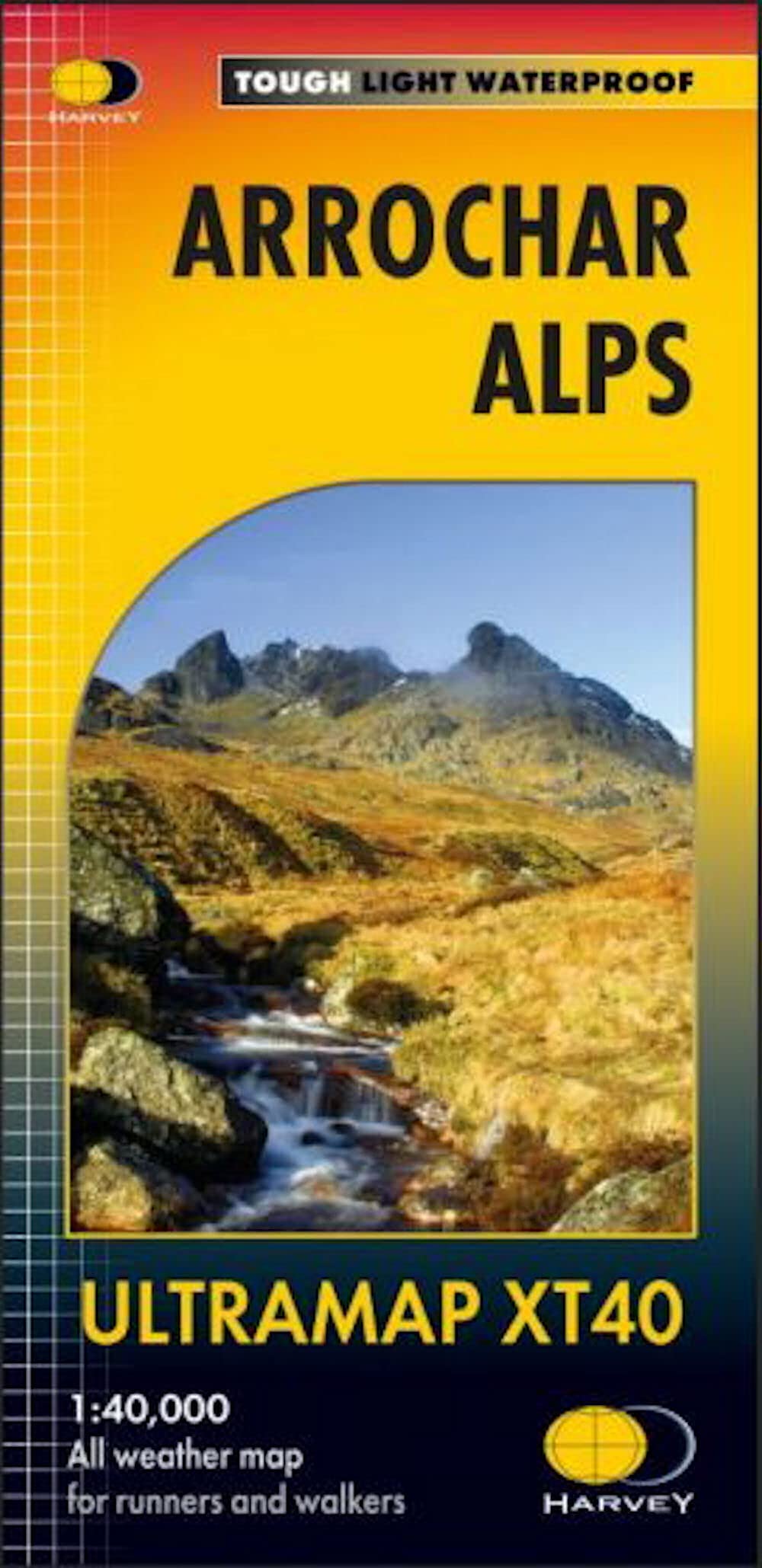 Arrochar Alps: Ultramap SHEET MAP FOLDED 9781851376476