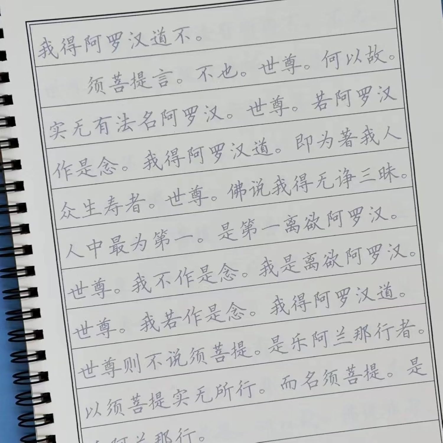 LEEDJUINE 2PC The Prajna Paramita Sutra Vajra Sutra Copybook Tracing Book