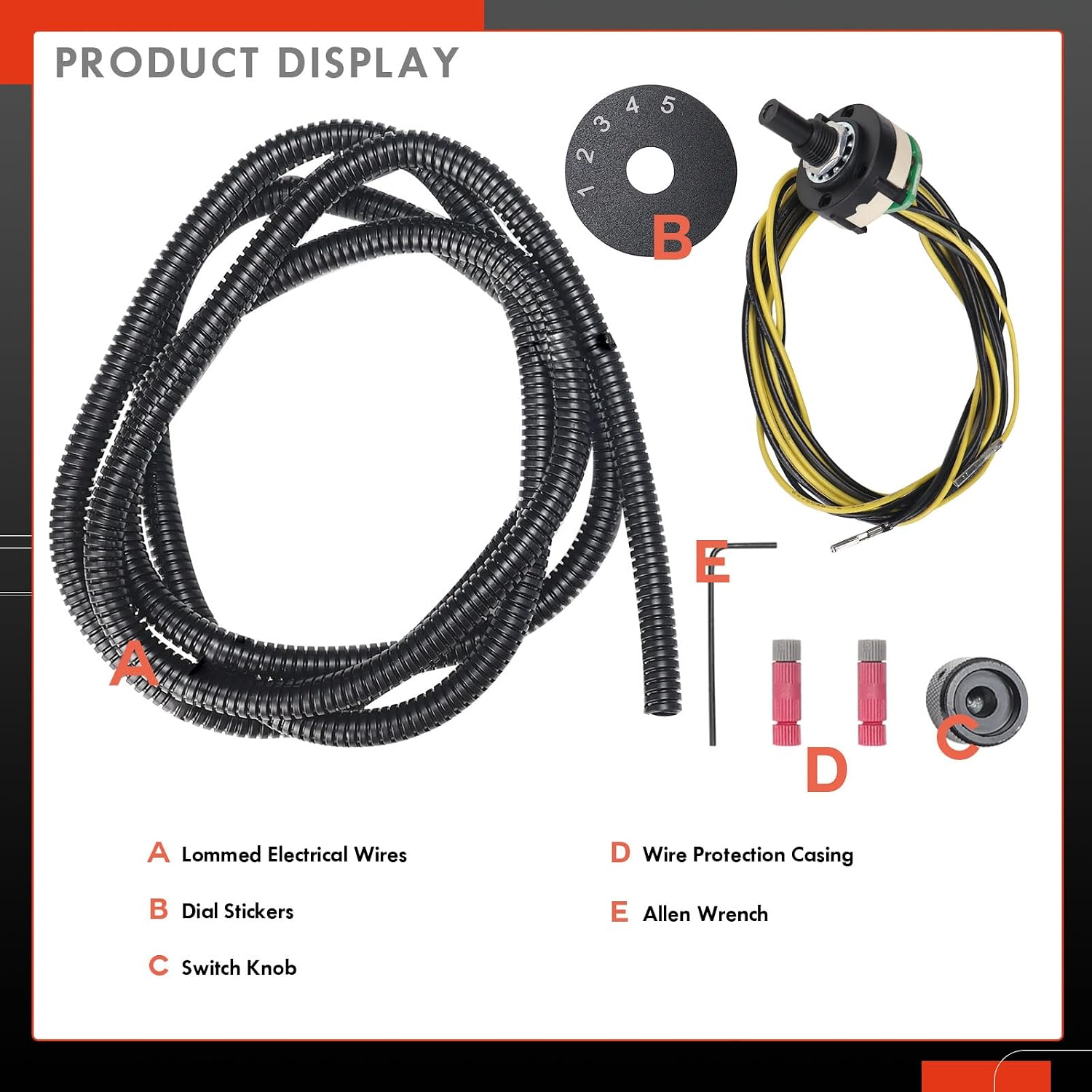 SOTF Switch Compatible with 2011-2016 Chevy Silverado GMC Sierra 2500HD 3500HD 6.6L Duramax LML, DSP5 5-Position 2-Wire 2-Pin Shift-On-The-Fly Fuel Temp Switch with Connector selector Switch