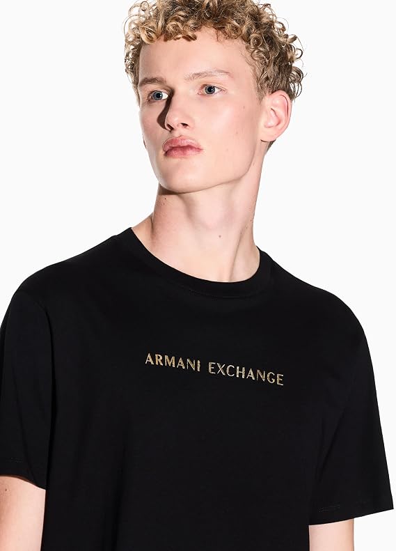 Armani Exchange Wording Logo Tee