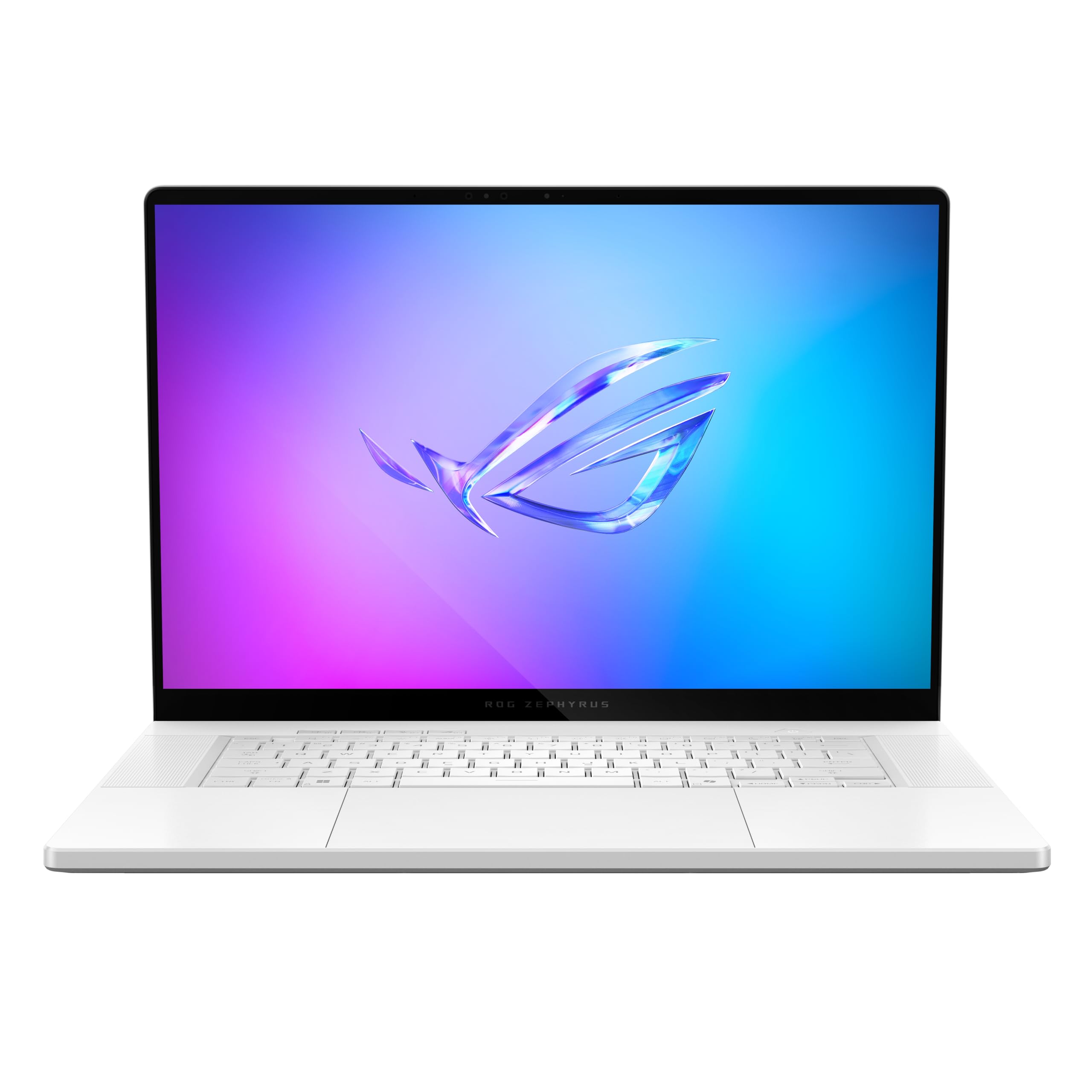ASUS Zephyrus G16 Laptop 16" 2,5K OLED Display, 240Hz, Intel Core Ultra 9 285H, 32GB RAM, 2TB SSD, RTX 5080, Windows 11 Home, QWERTZ, Platin White, 3Monate GamePass