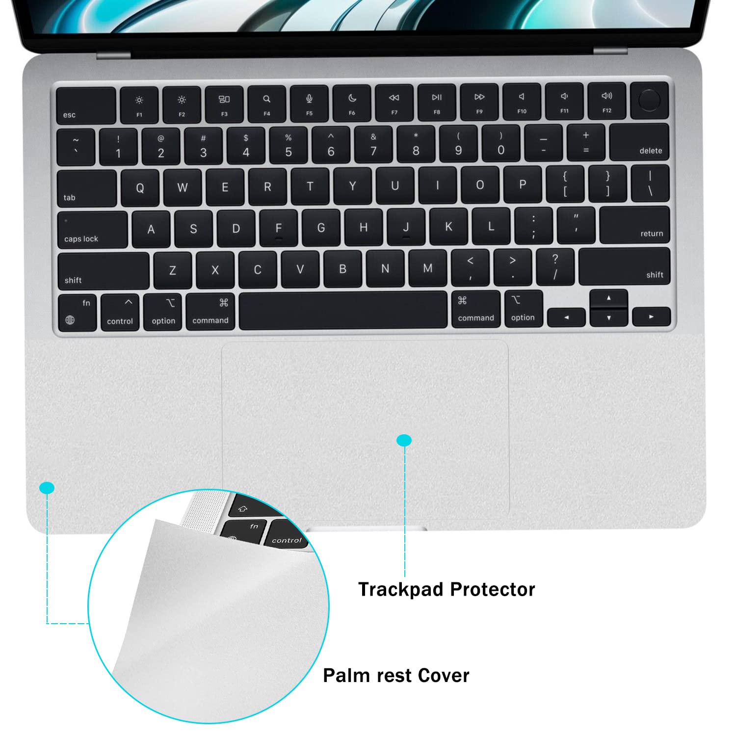 さるくん　MacBook Air Amazon.com: Palm Rest Skin for 2026-2022 MacBook Air 13.6