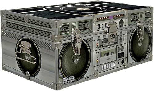 Miniatura 12 de C&N Footlockers Troncos de almacenamiento de diseñador – Temas de alta tecnología – 32 x 18 x 13.5 pulgadas – Duradero y construido para durar, con