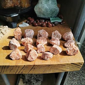 天然石　置物　オブジェ 原石　ポイント　鑑賞石　飾物① Amazon.co.jp: サンストーン原石17石セット 鑑賞石石置物