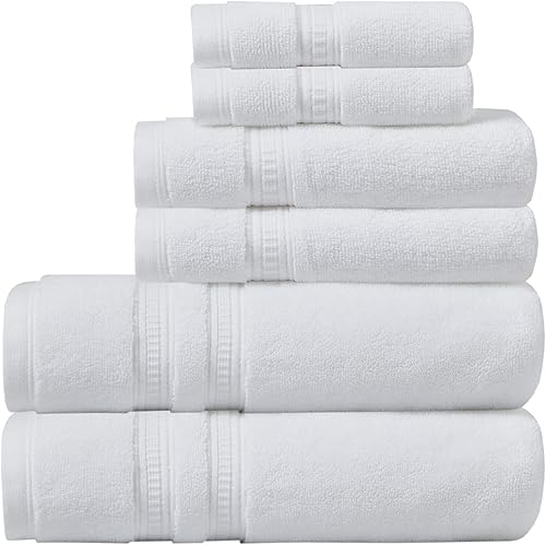 Vista 13 de Beautyrest Plume - Juego de toallas de baño 100 % algodón, lujosamente suave al tacto, calidad de spa premium de 26.46 oz/m², duraderas