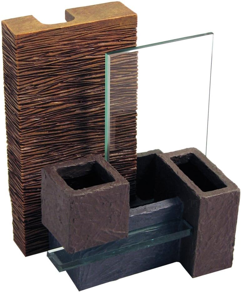 Fluval EDGE Bamboo Wall with Plant Baskets Aquarium Ornament