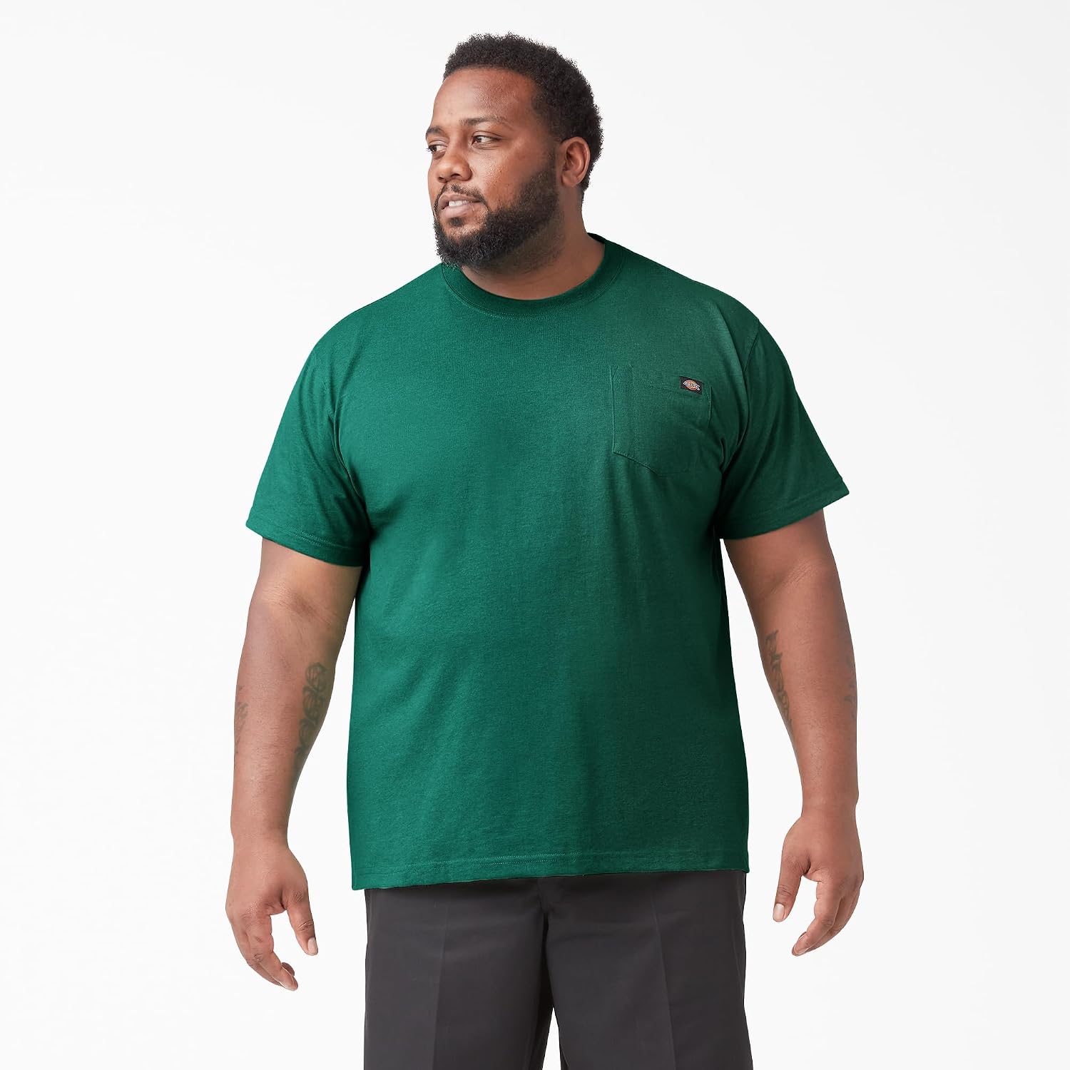 Dickies Men's Heavyweight Heathered Short Sleeve Pocket T-Shirt thumbnail
