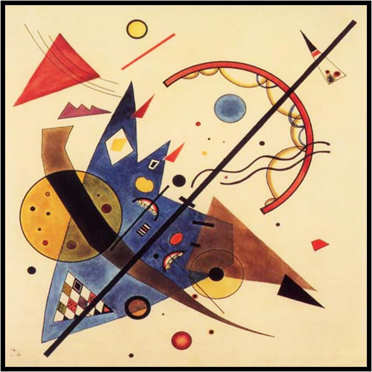 Orenco Originals Arch Point Artist Wassily Kandinsky Counted Cross Stitch Pattern