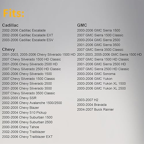 Miniatura 4 de Interruptor de cilindro de cerradura, carcasa del cilindro e interruptor de arranque de repuesto para Chevy, Cadillac, Buick, GMC, Bravada Modles de