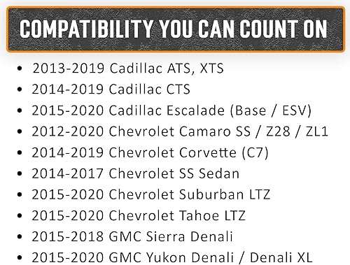 Miniatura 2 de M&P USA GM MagneRide - Kit de derivación/eliminación de altura de conducción compatible con Cadillac, Chevrolet y GMC 2013-2019