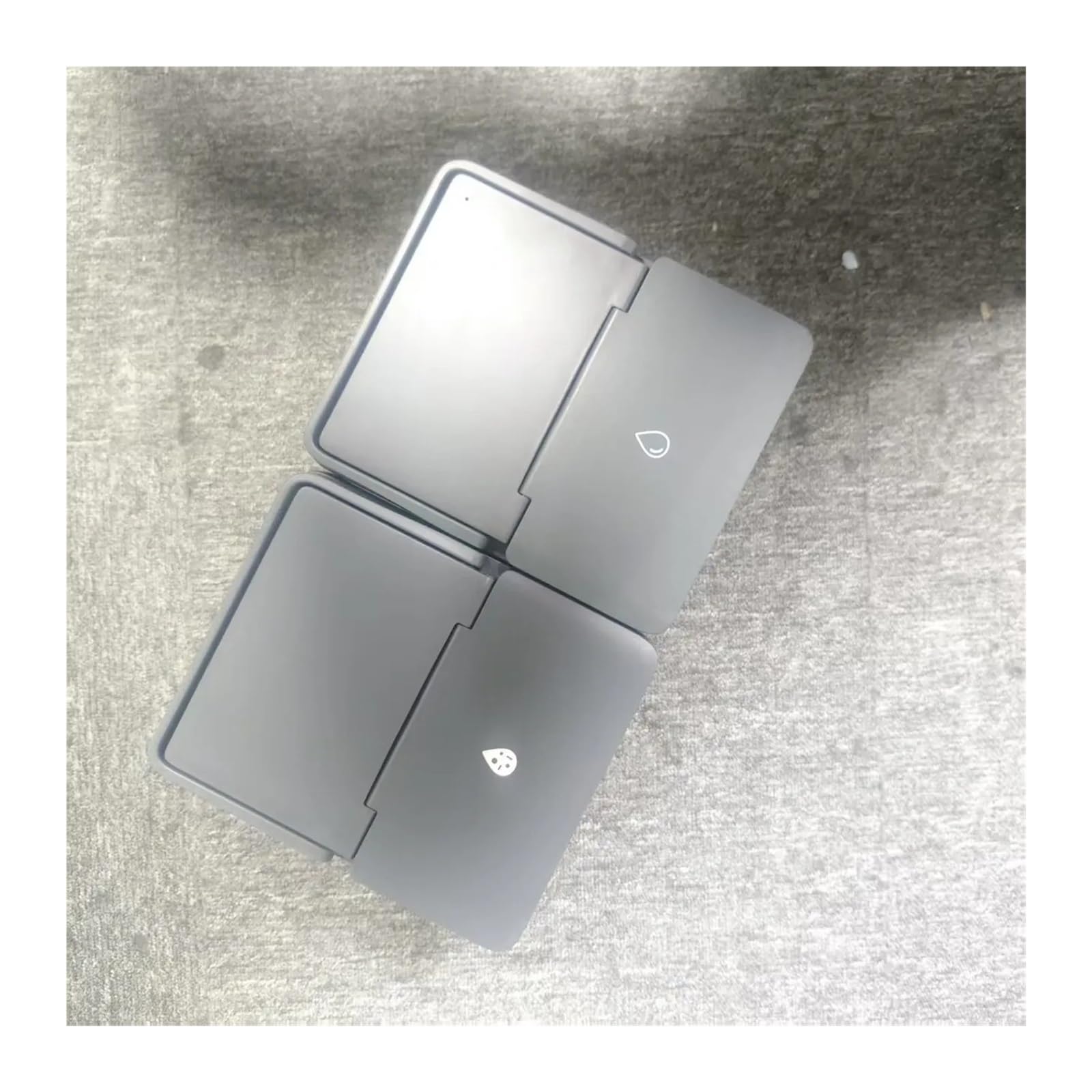 GENTERUN Water Tank,Compatible For Roborock, S8 MaxV Ultra G20S Robot Vacuum Cleaner Clean Water Tank Sewage Tank Replacement Parts(2pcs)