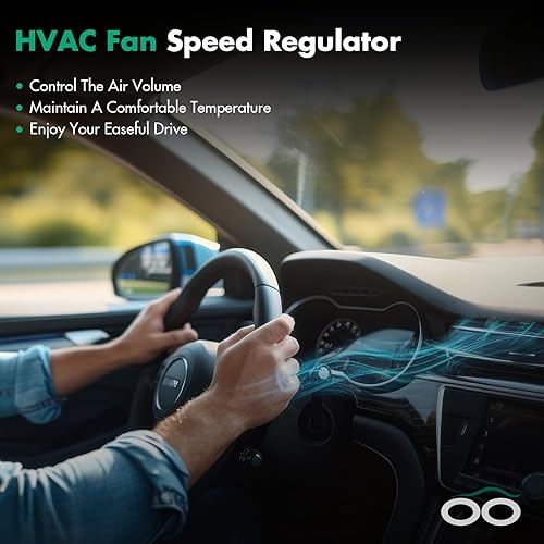 Miniatura 25 de SCITOO Resistencia de motor de ventilador HVAC para 2008-2013 para Chrysler 300/2008-2016 para Town & Country/2008-2010 para Dodge Charger/2008-2018