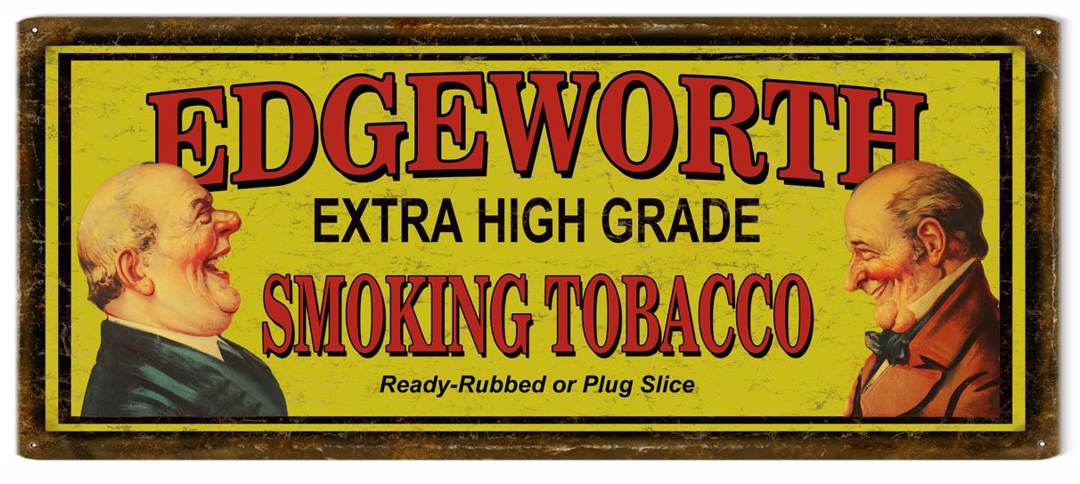 edgeworth tobacco Amazon.com: Grande Edgeworth Extra grado signo cochera arte de tabaco :  Hogar y Cocina