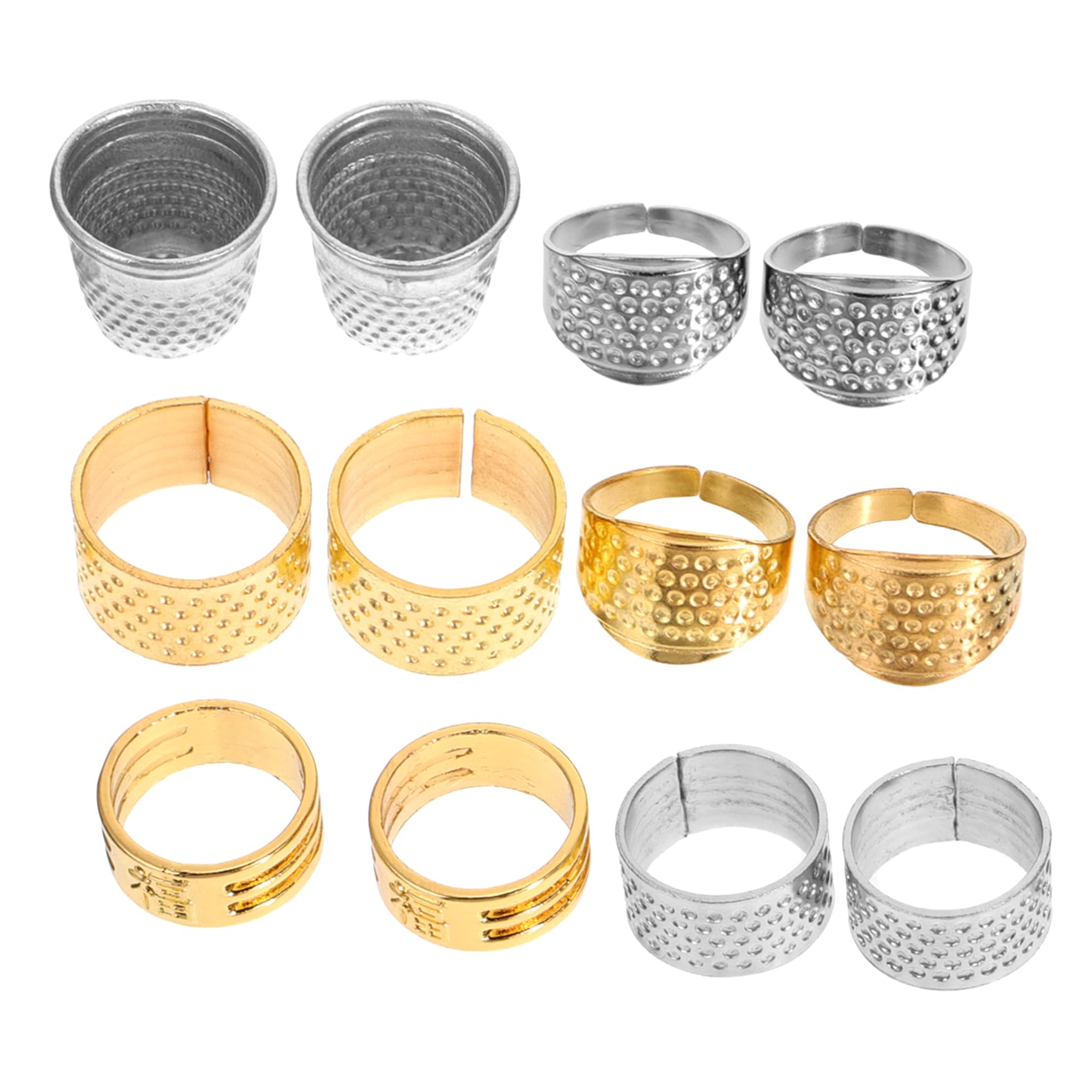 Lot De 8 Outils De Couture en Alliage De Fer Léger pour 12 Pièces X 8