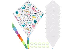 DIY Blank Kites for Kids, Bulk Kites for DIY Decorating and Coloring