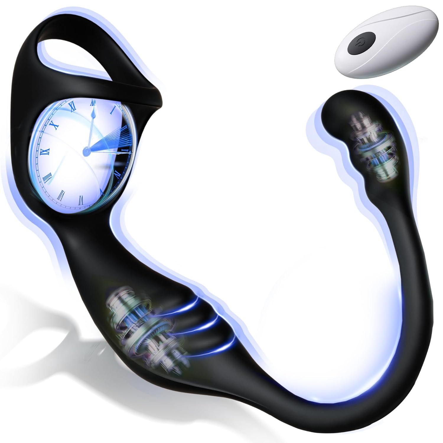 Sex Toys for Men Remote Control Prostate Massager with Vibrating Cock Ring 10 Intense Vibrating Male Sex Toy