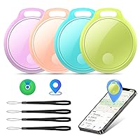 Air Tracker Tag 4 pezzi, Air Tracker Funziona Bluetooth Trova oggetti Compatibile