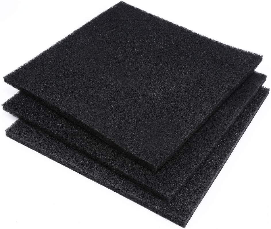 Aquarium Biochemical Cotton Filter Foam Black Fish Pond Filter Material