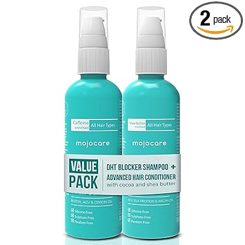 Mojocare Hair Care Anti Hairfall Shampoo + Advanced Conditioner with Shea Butter