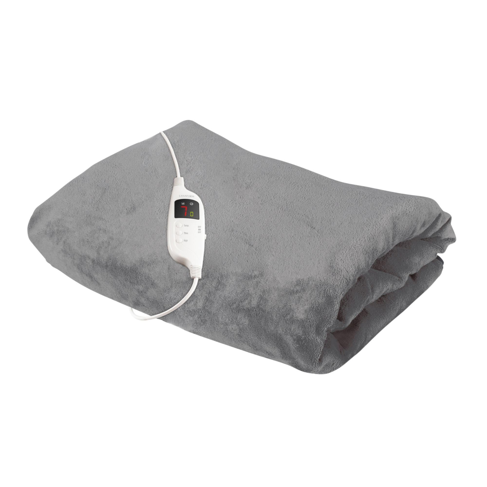 LANAFORM - Heating Overblanket - Couverture Chauffante Électrique - Plaid Chauffant Douillet - Couverture Électrique Polaire - 7 Niveaux De Chauffe - Arrêt Automatique