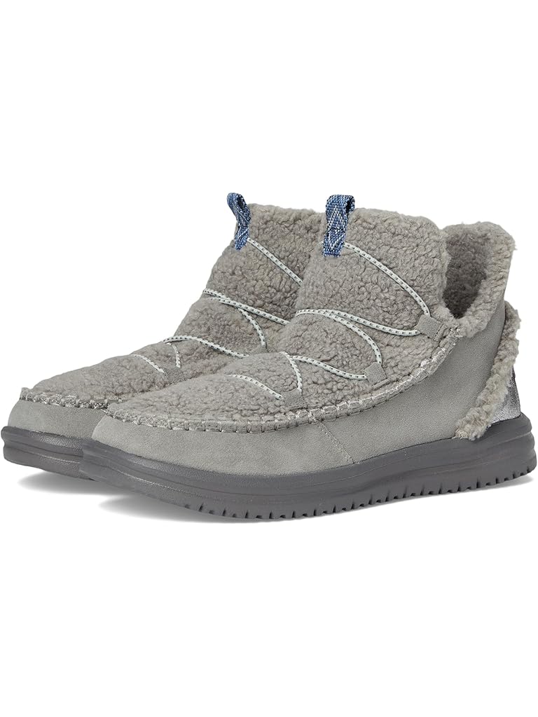 Gray Hey Dude Camden Suede Cozy