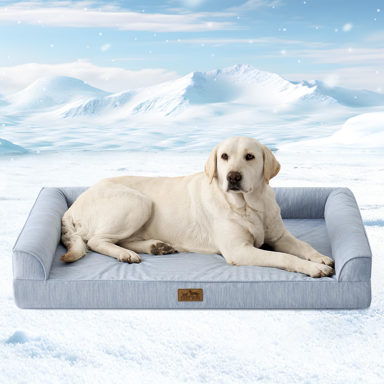 COZY KISS Cooling Dog Bed
