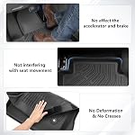 Tapis de sol Liner de fret personnalisé pour Compass Jeep 2017-2023 2024 2025 2026 Accessoires TPE Tous les temps Linges de sol tapis de coffre avec dossier tapis lourd de service d'hiver durable