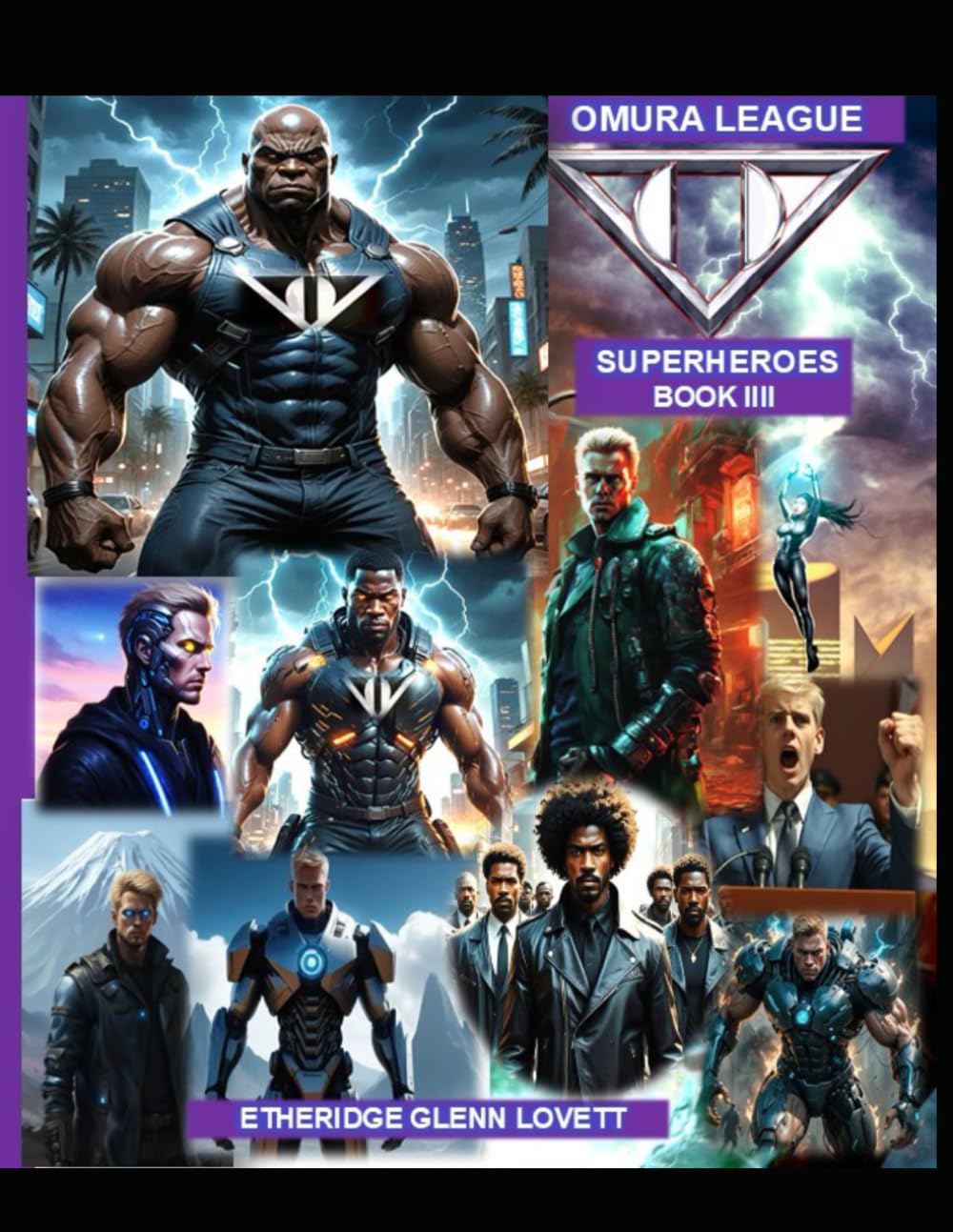 Omura League Superheroes Book IIII
