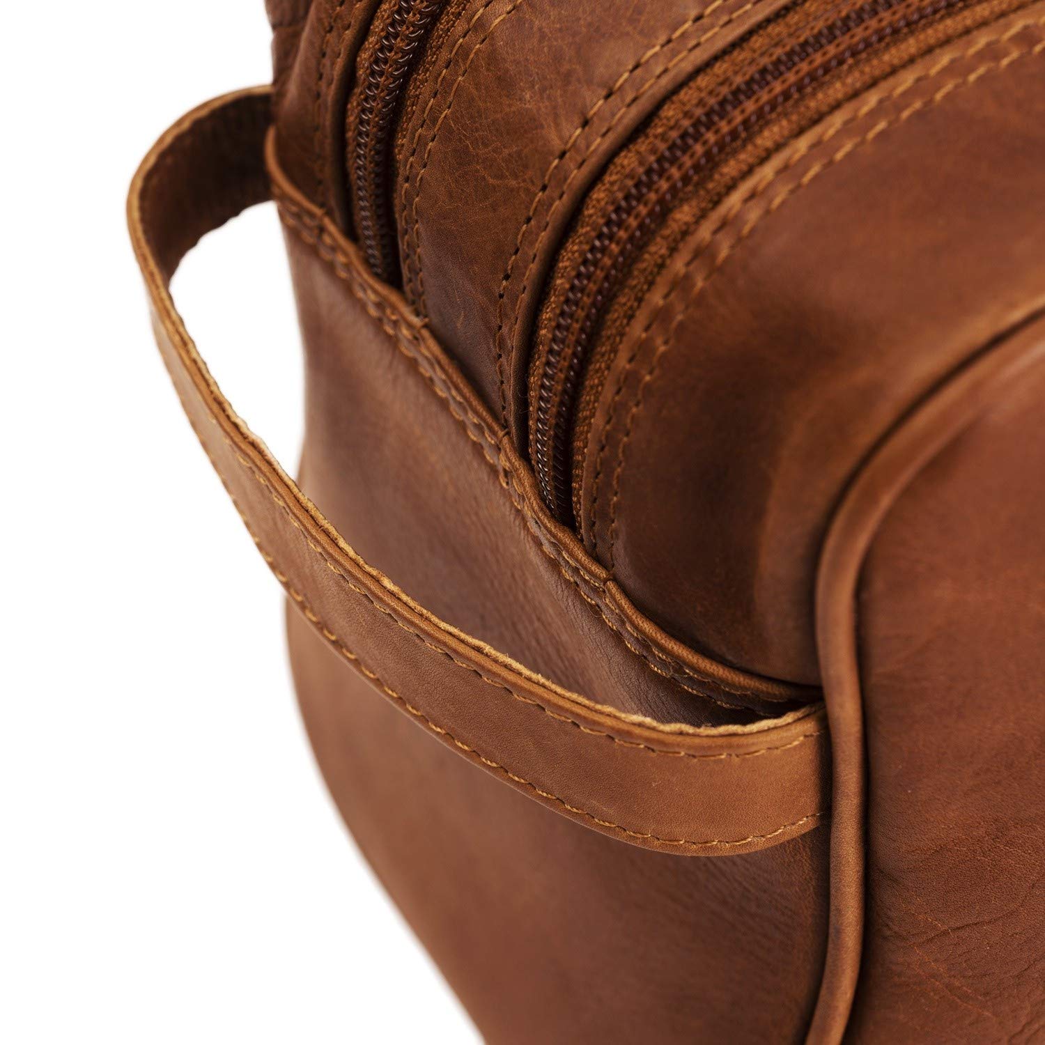 The Chesterfield Brand - Leder Kulturtasche Cognac Stefan