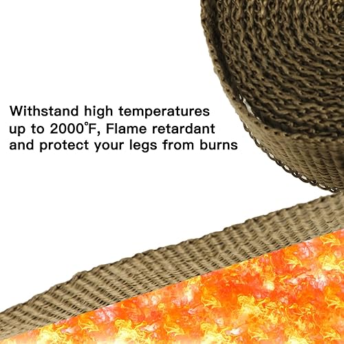 Miniatura 21 de YOXUFA Tubo de escape 212 compatible con Predator 196cc 224cc 6.5hp Coleman CT200U CT200U-EX BT200X KT196 Baja Warrior Massimo MB200 Mini Bike Go