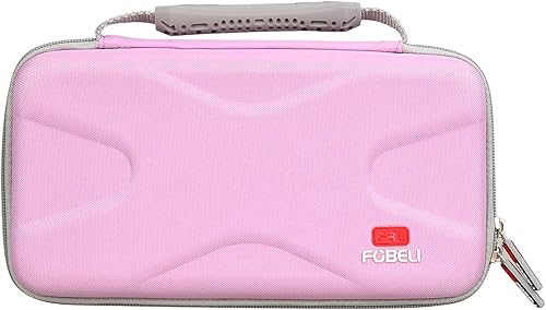 Miniatura 5 de FBLFOBELI Estuche rígido de almacenamiento compatible con NuDerma/para Houzzi/para Signstek/para APREUTY/para FAZJEUNE/para NewWay Profesional Rosado